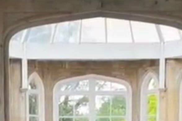 Walking up the aisle