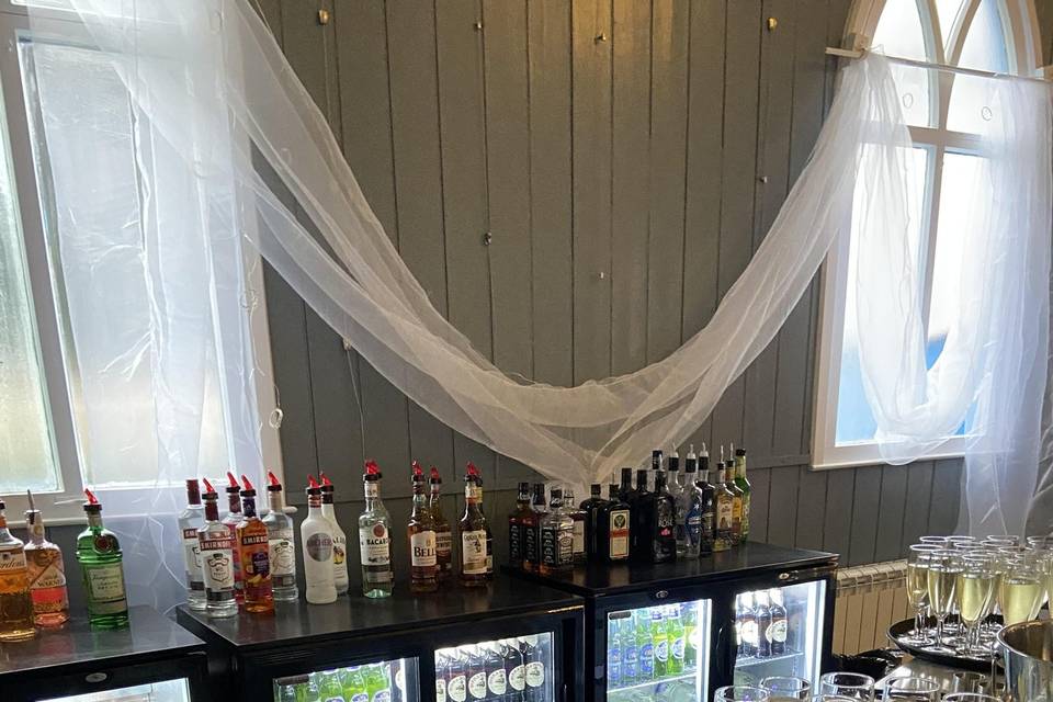 Small Wedding Bar