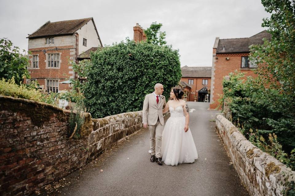 Bride & Groom moment