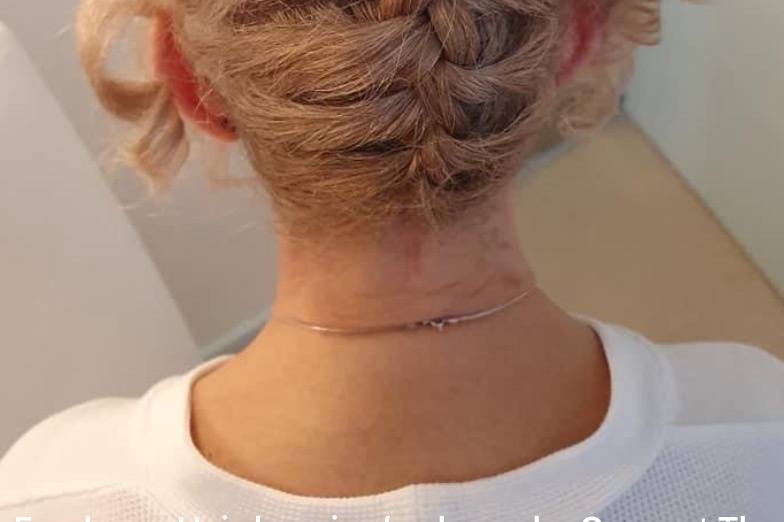 Braid updo