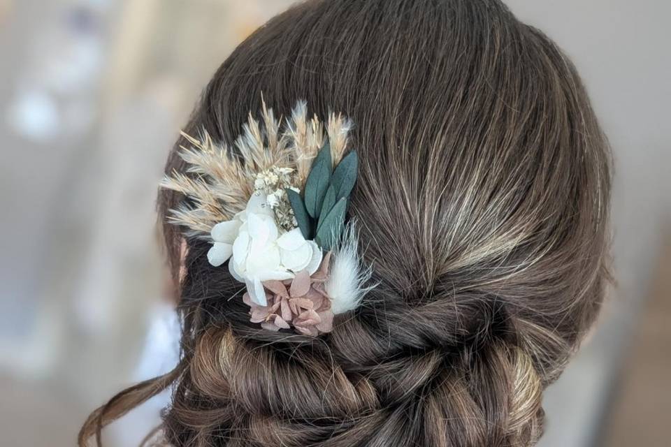 Bridesmaid bun