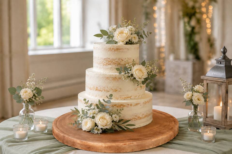 Cake log slice