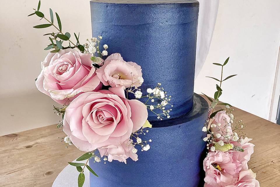 Navy & Pink 2 Tier