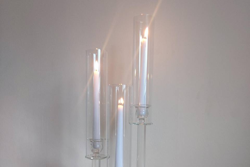 Candlestick Glass Holder