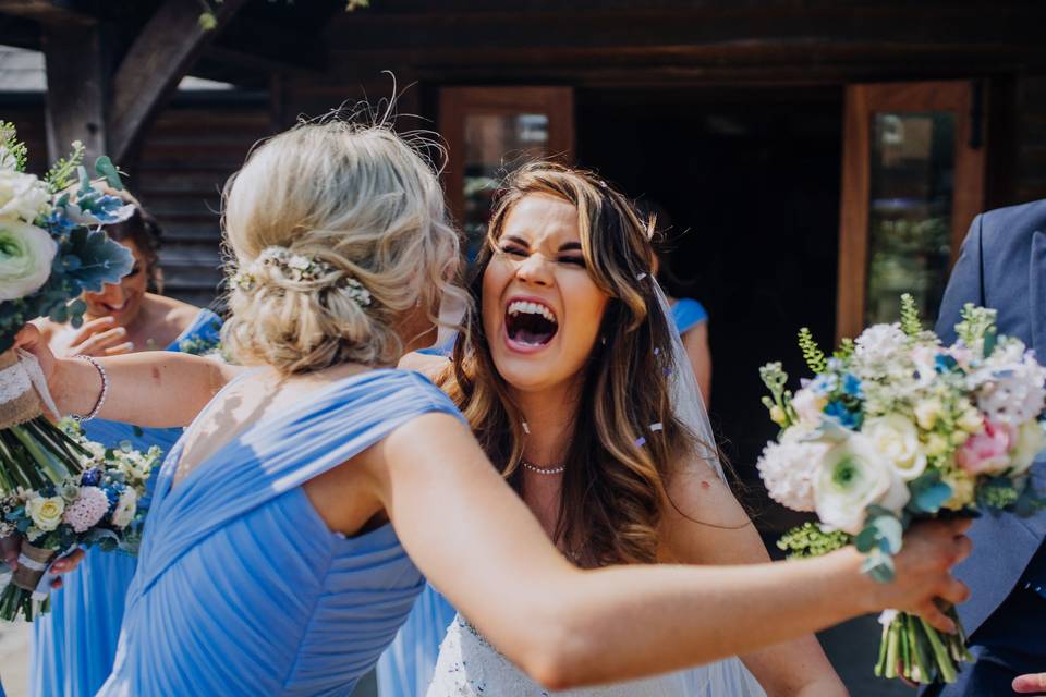 Bridesmaid hair