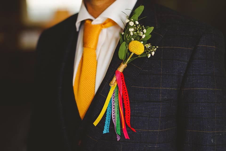 Unique buttonhole