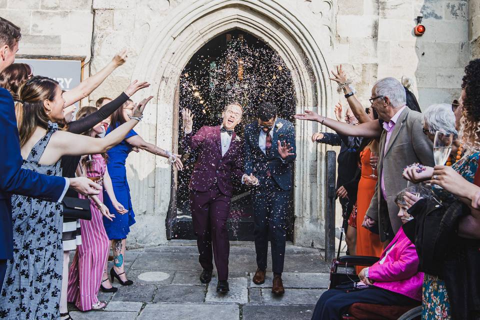 Get your confetti out!
