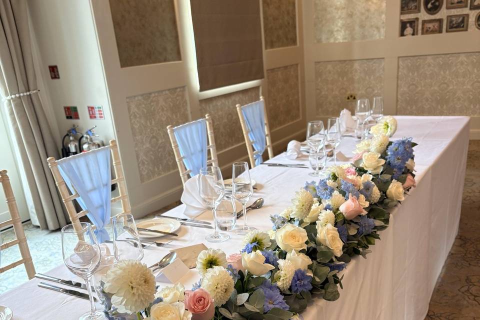 Top table