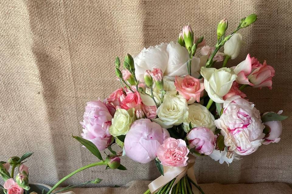 Blushing Bridal Bouquet