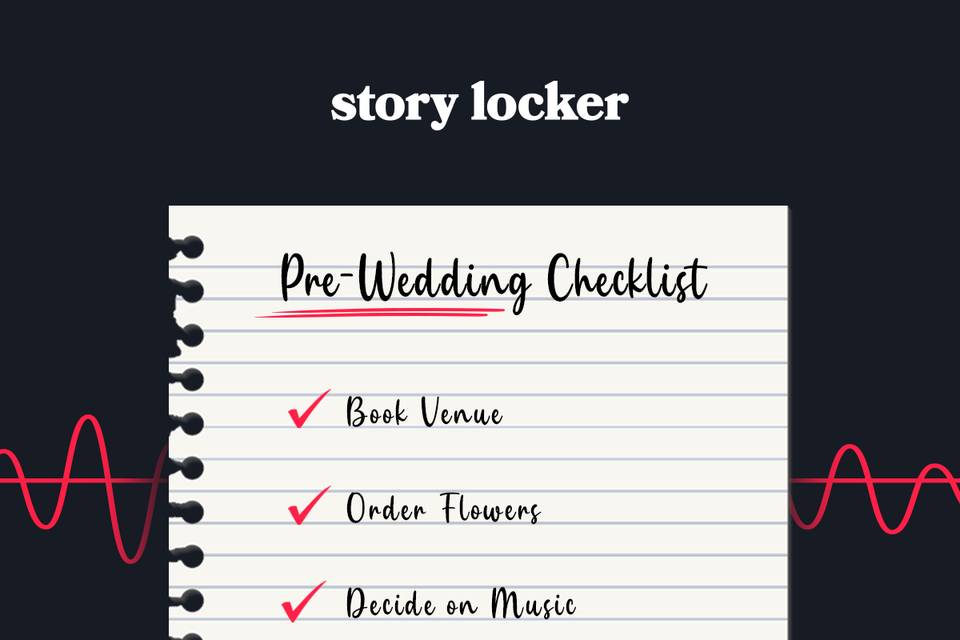 Pre-wedding checklist