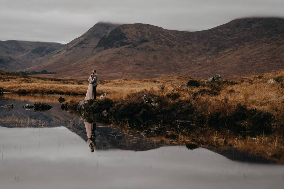 Rannoch moor elopement