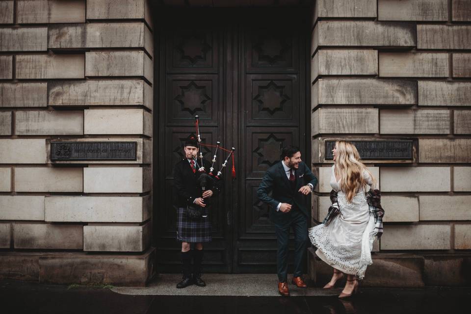 Married on the Royal Mile