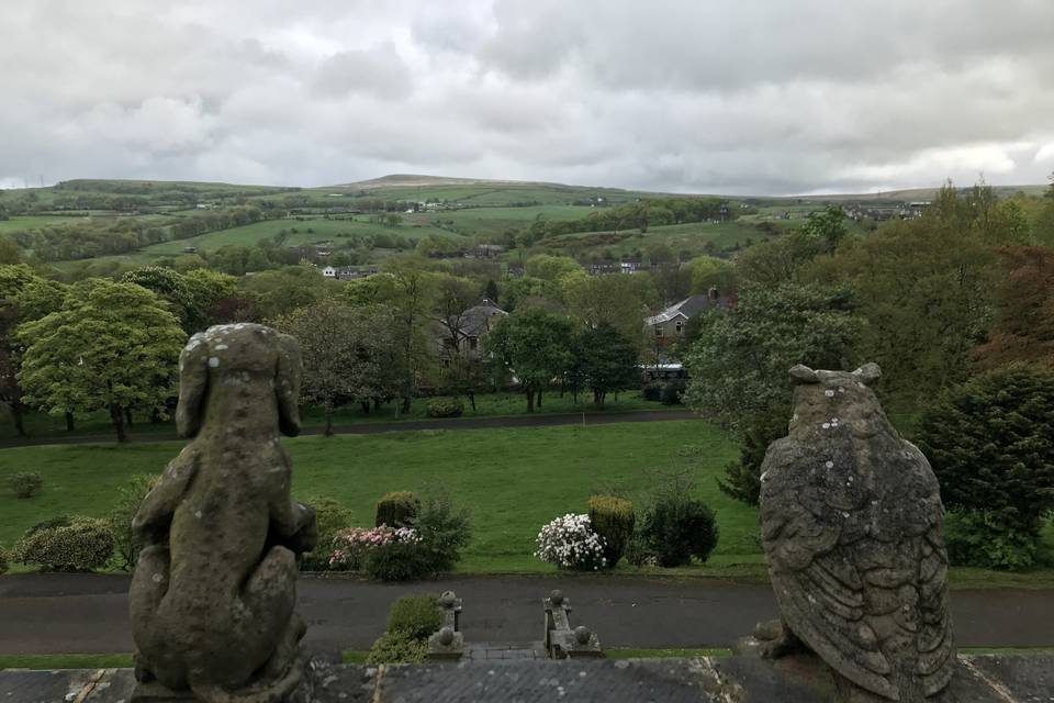 View of West Pennines Moors