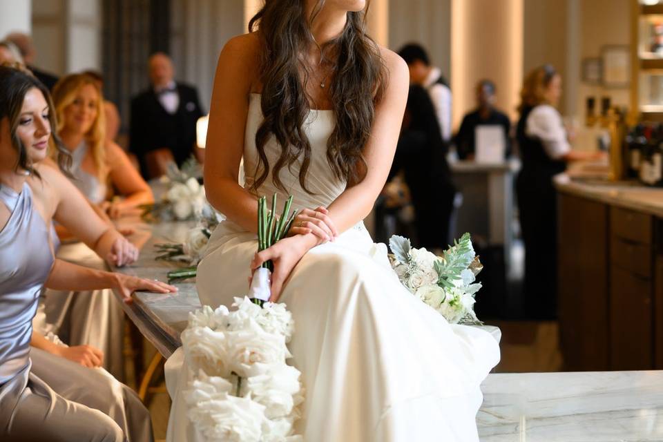 Bride at the Bar