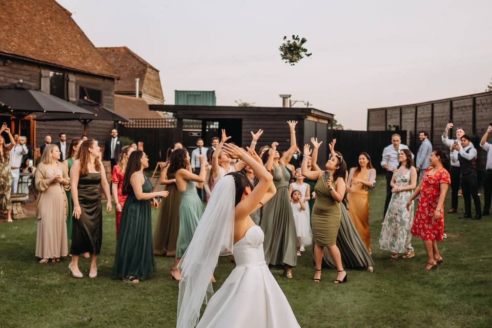 Bouquet Toss