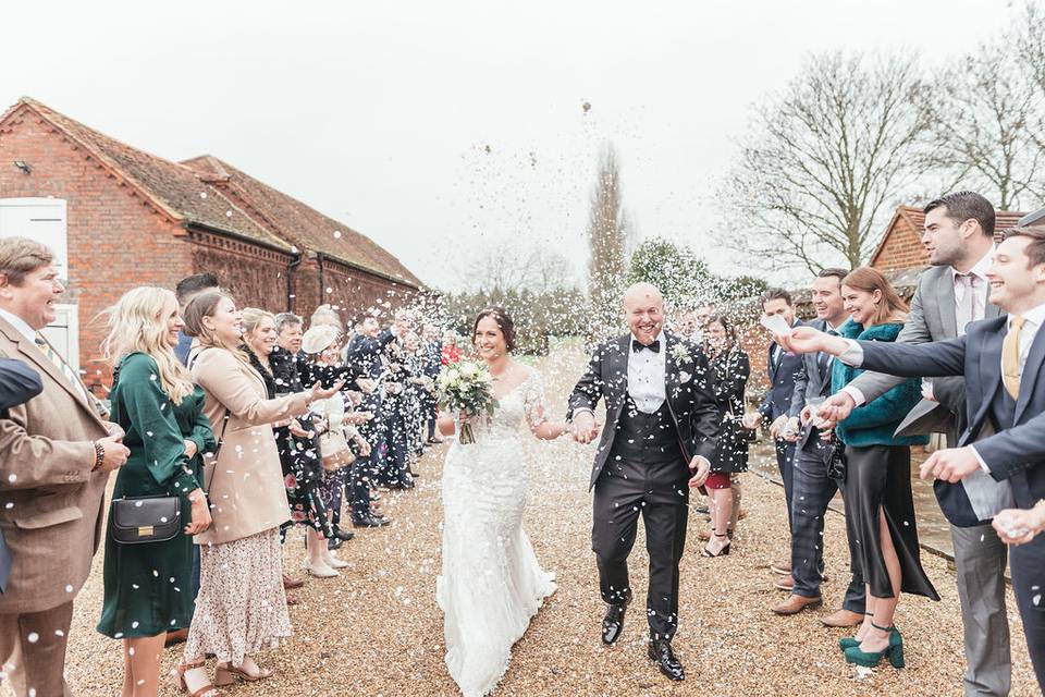 Confetti Shot at Lillibrooke