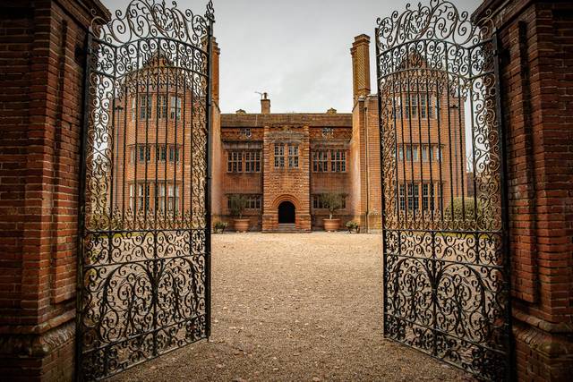 Grand Wedding Venue Entrance