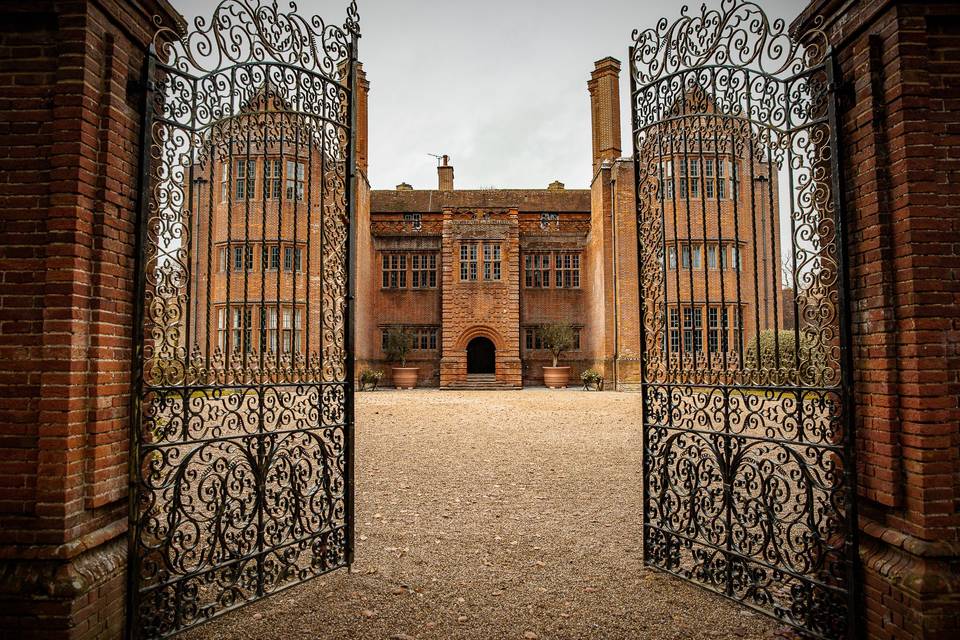 Grand Wedding Venue Entrance