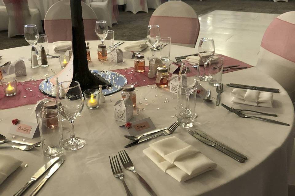 Pink Tablescape