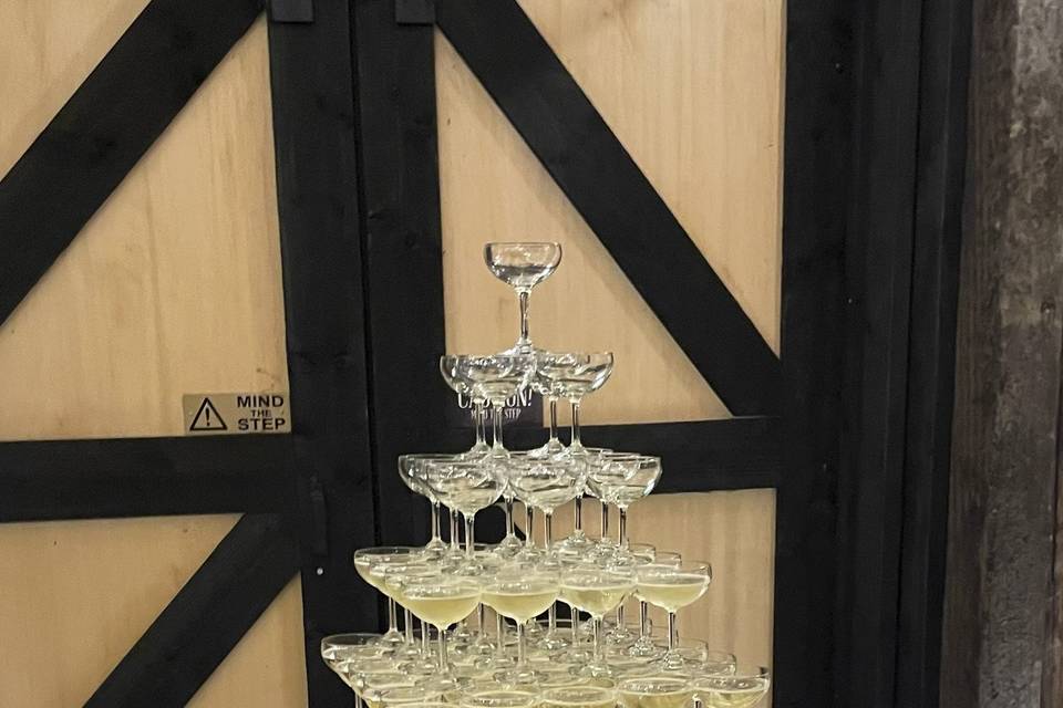 Champagne Tower