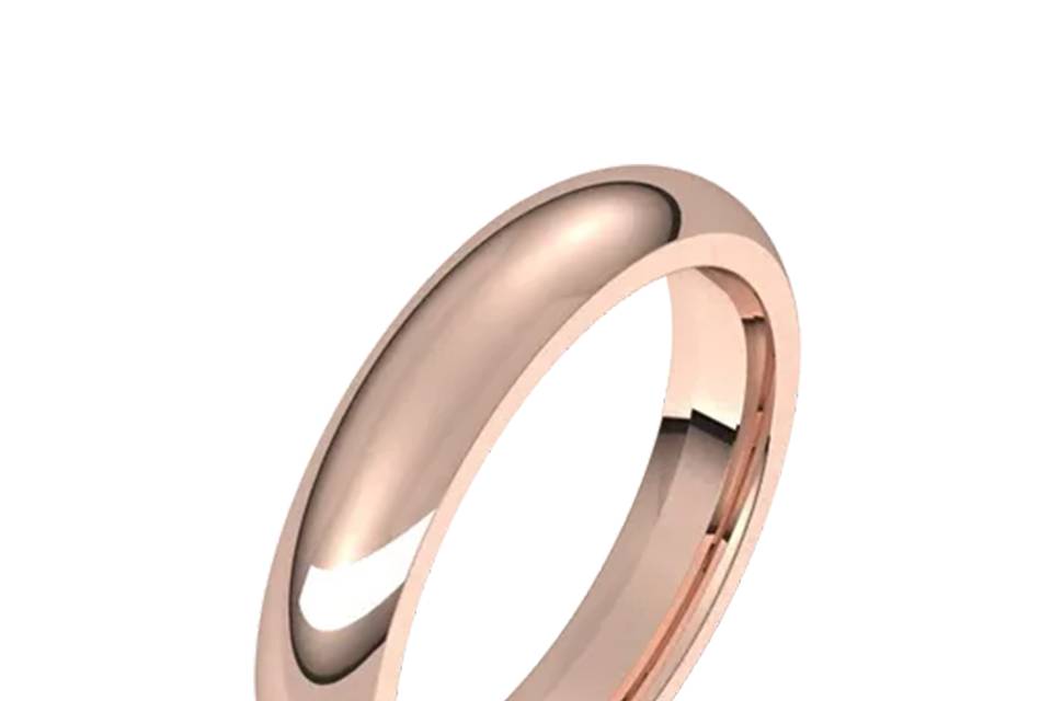 Classic Court Rose Gold 4mm