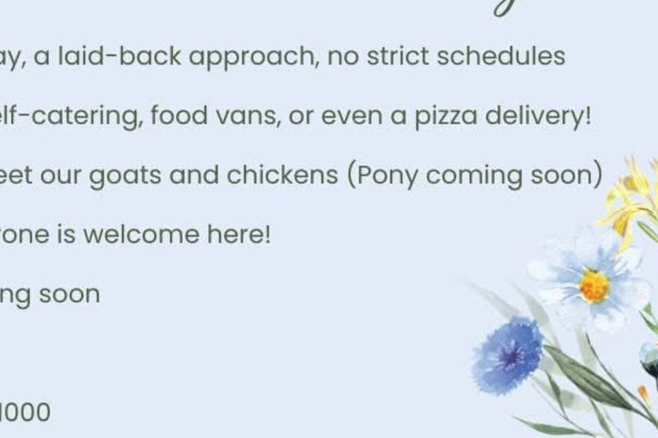 We would love to have you