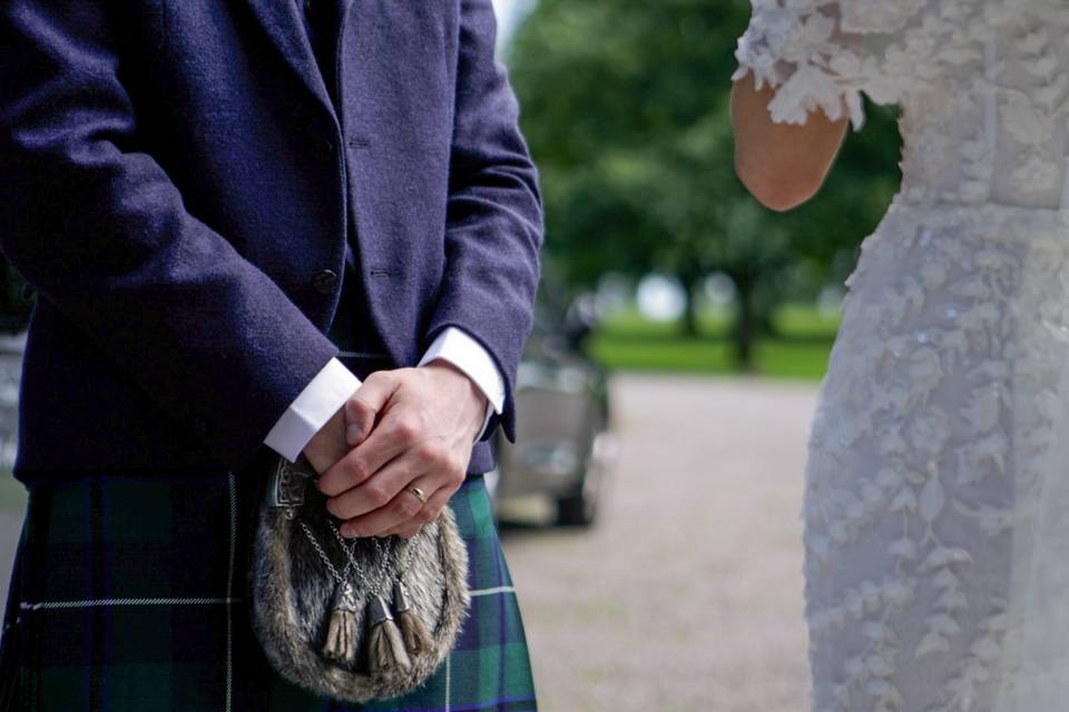 Bride and groom