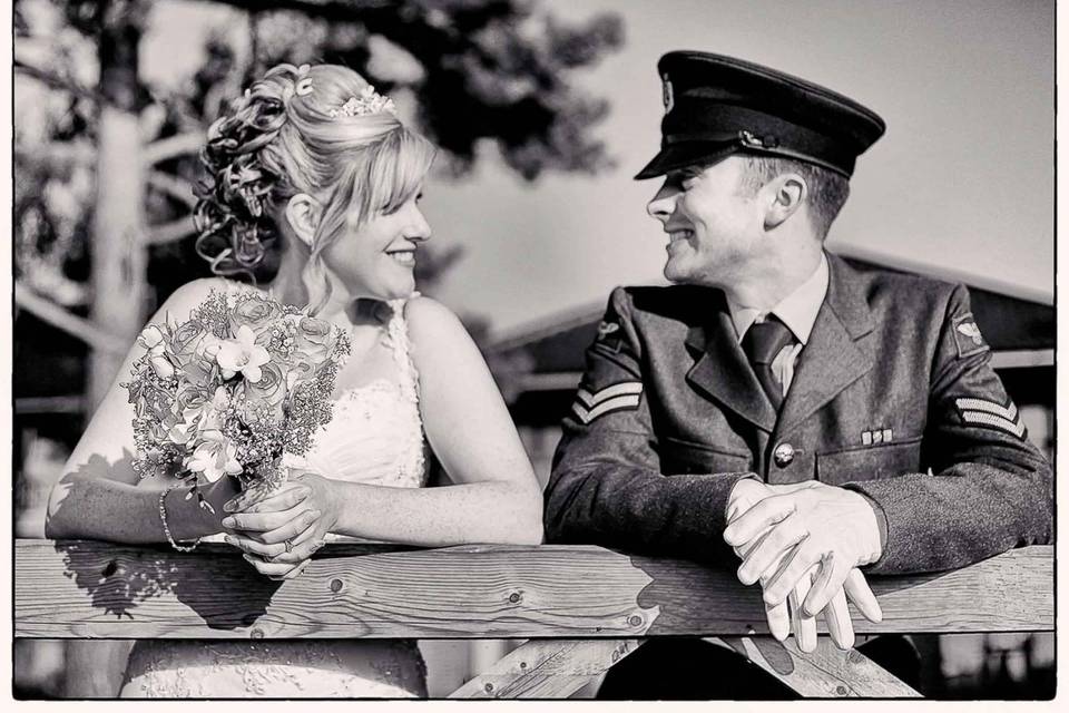 Miltary wedding