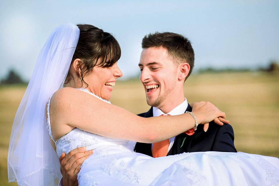Couple shoot before sunset