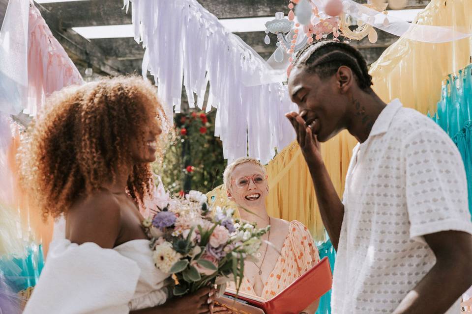 Colourful Wedding