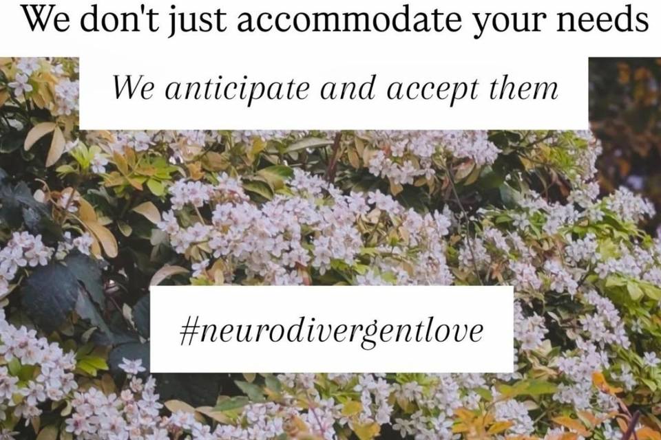 Everyone welcome and accepted