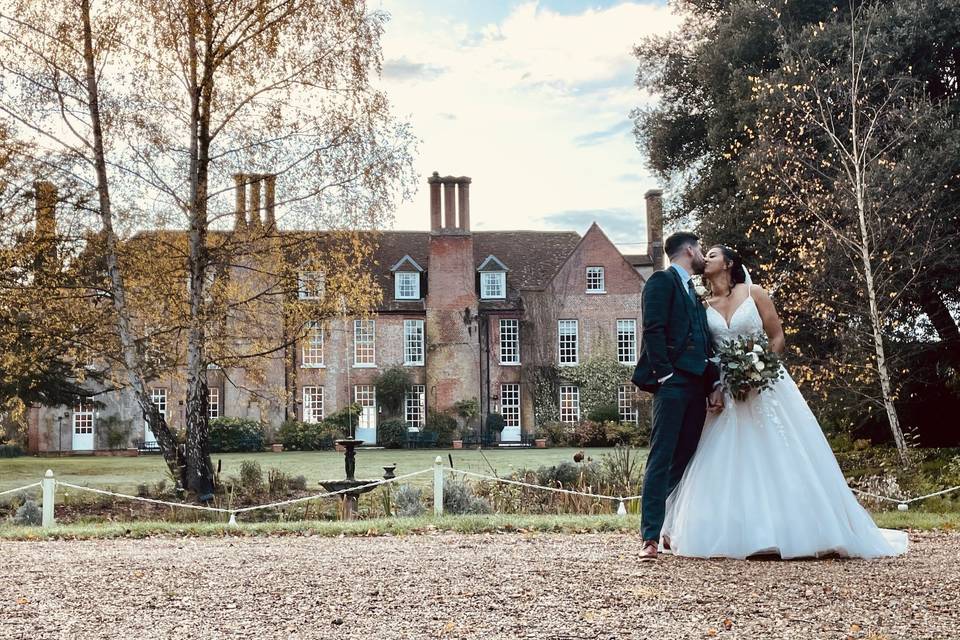 Ella and Kris @ Hintlesham Hall