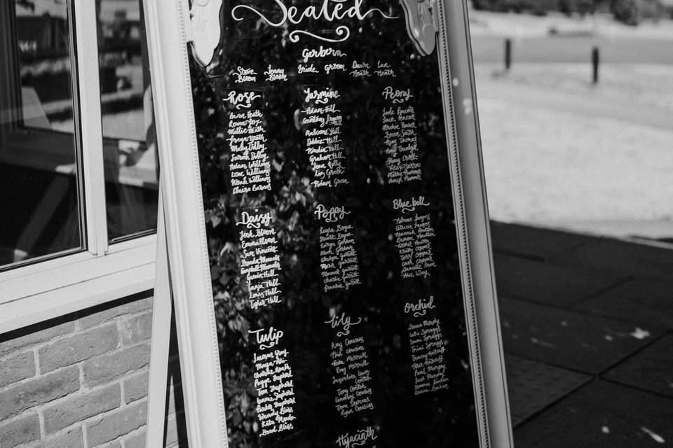 Seating Plan