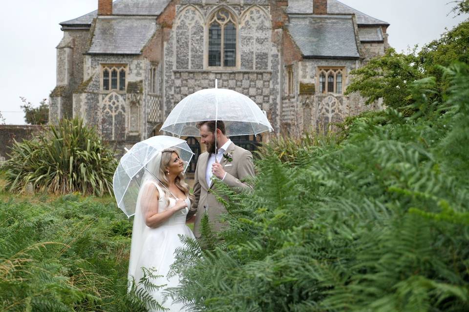 Kitty and Chris @ Butley Priory.