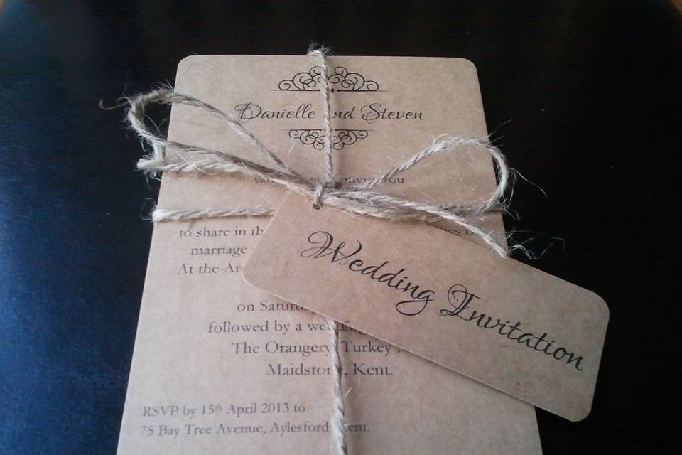 Simply Stunning Invitations