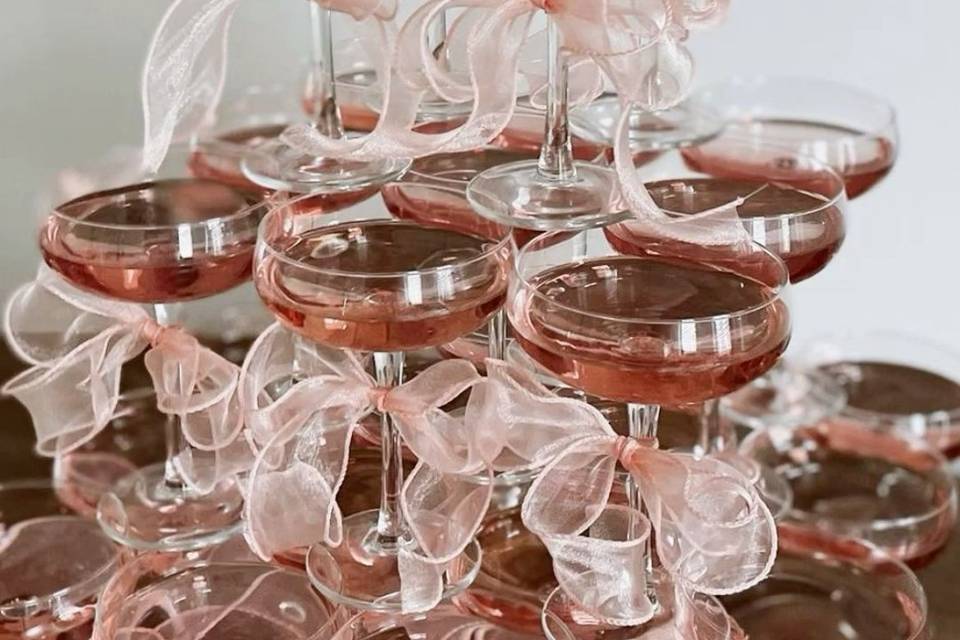 Champagne Tower