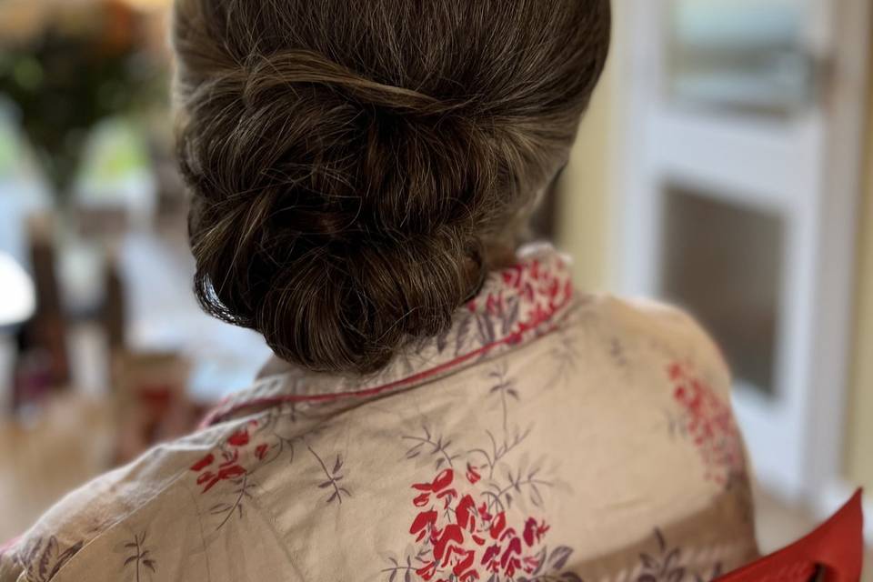 Bridal Side Bun