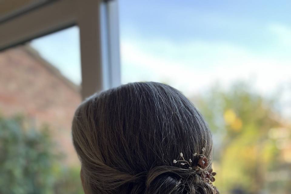 Bridal Side Bun