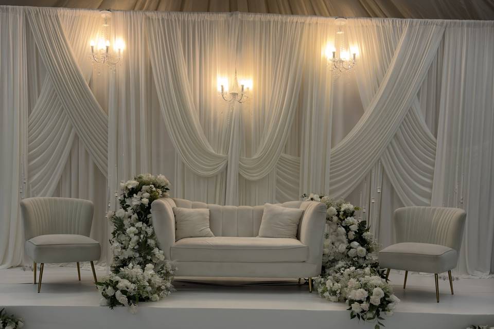 White wedding
