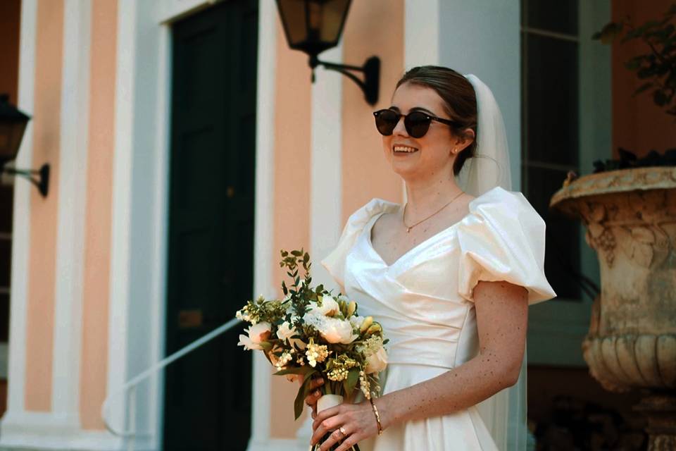 Bride at Bignor Park