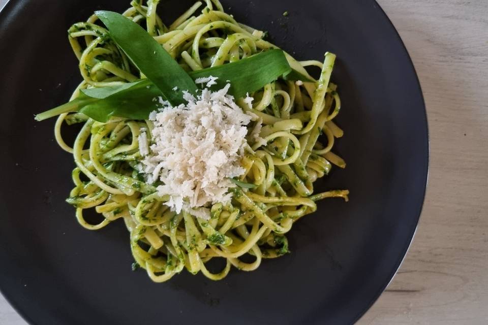 Fine Dining Wild Garlic Pesto