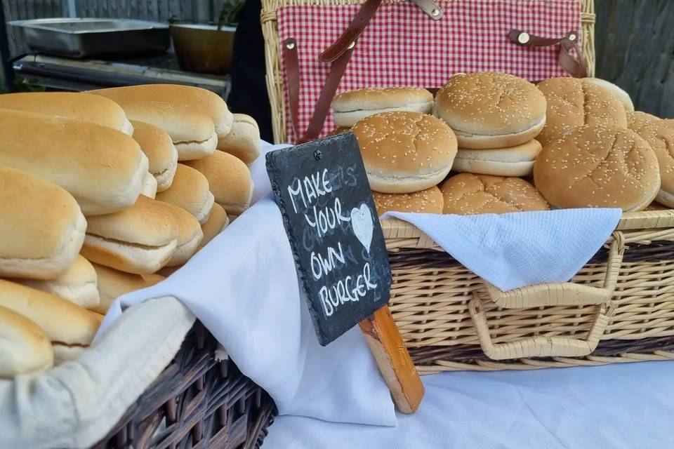 Make your own burgers