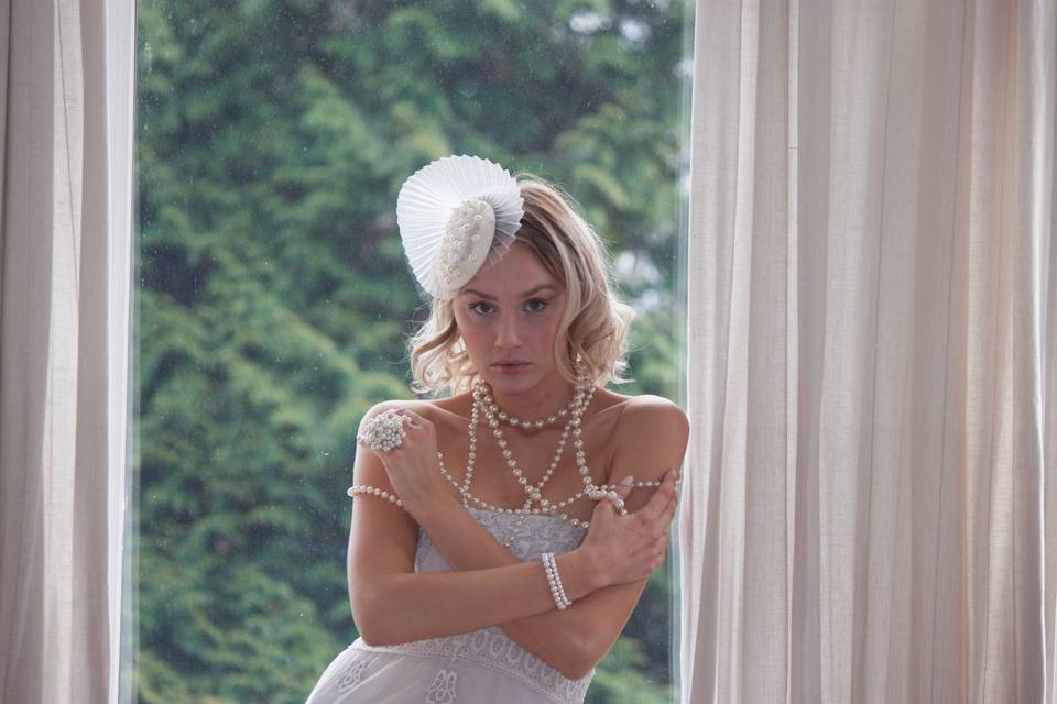 Bridal hat