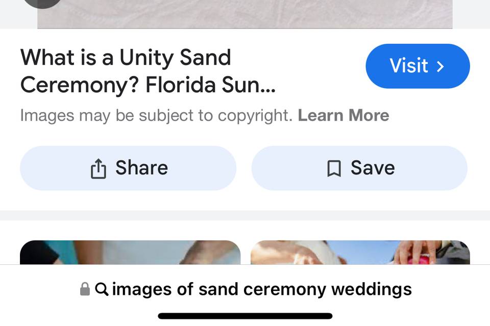 Sand Ceremony