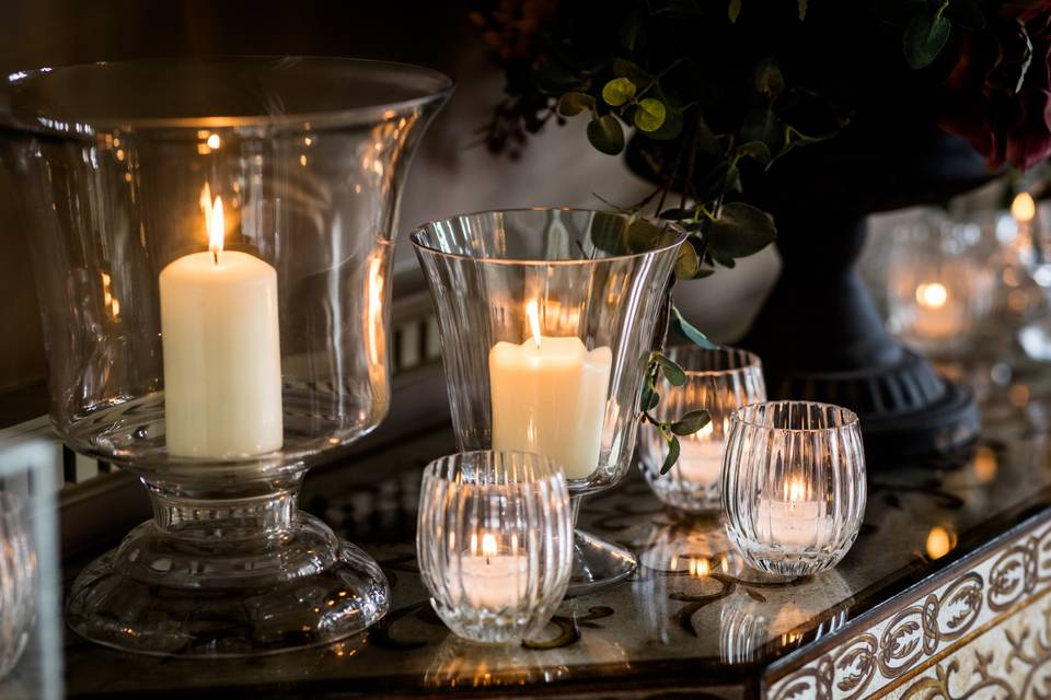 Selection of lanterns/votives