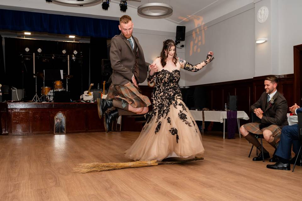 Jumping the broom
