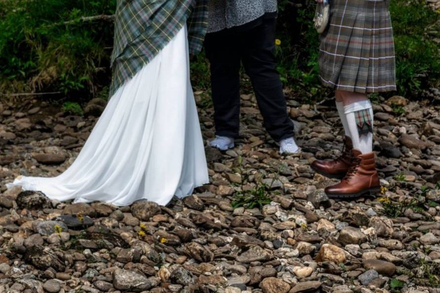 The river wedding