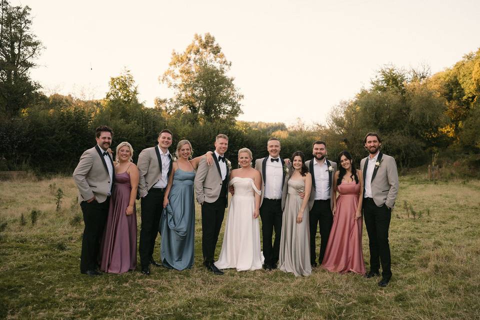 Bridesmaids & Groomsmen