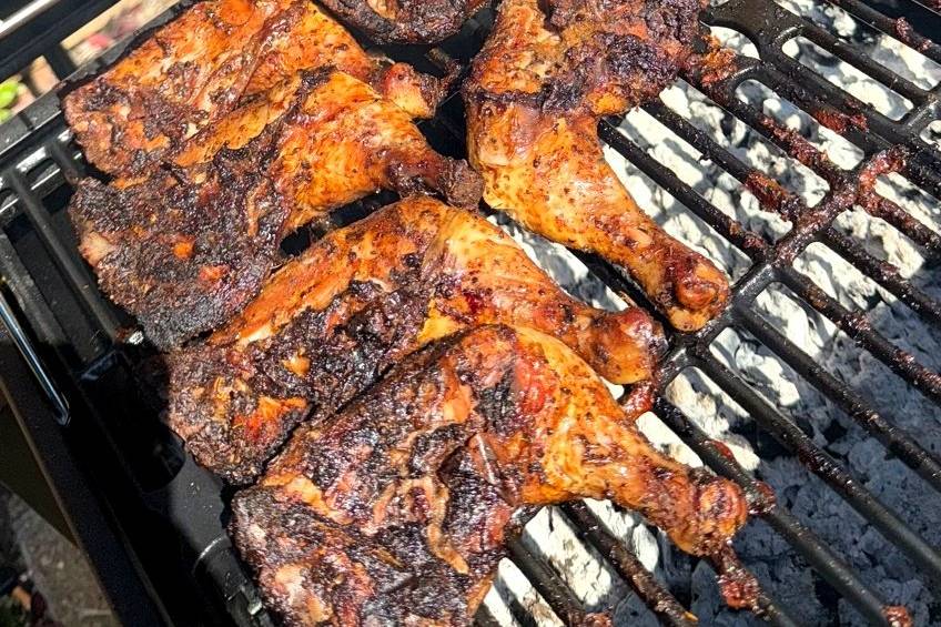 Jerk on the grill