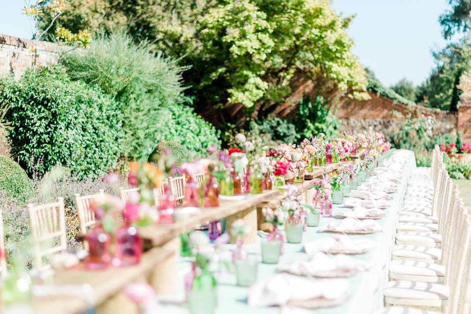 Luxury Vibrant Garden Wedding